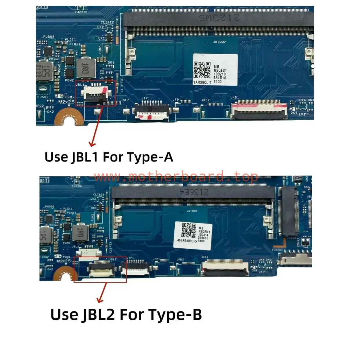 LA-L181P For Acer Nitro AN515-57 Motherboard With i5 i7 CPU GTX1650 RTX3050 GPU 4