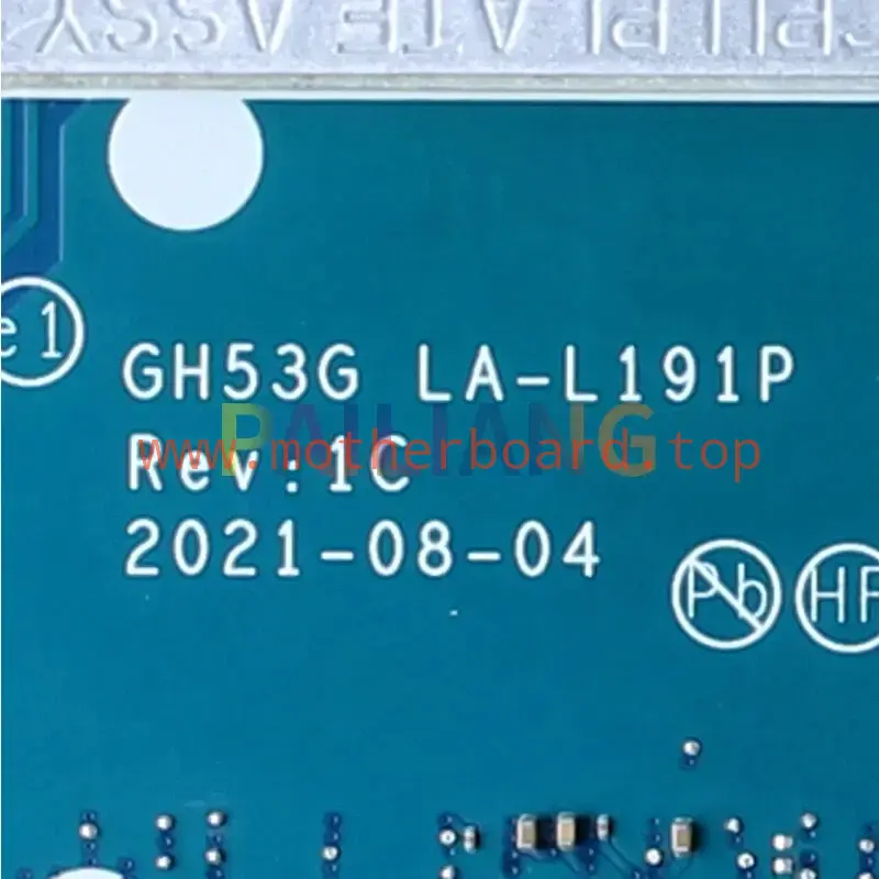 For Acer PT315-53 GH53G LA-L191P i7-11800H GN20-E3-A1 RTX3060 Laptop Motherboard 4