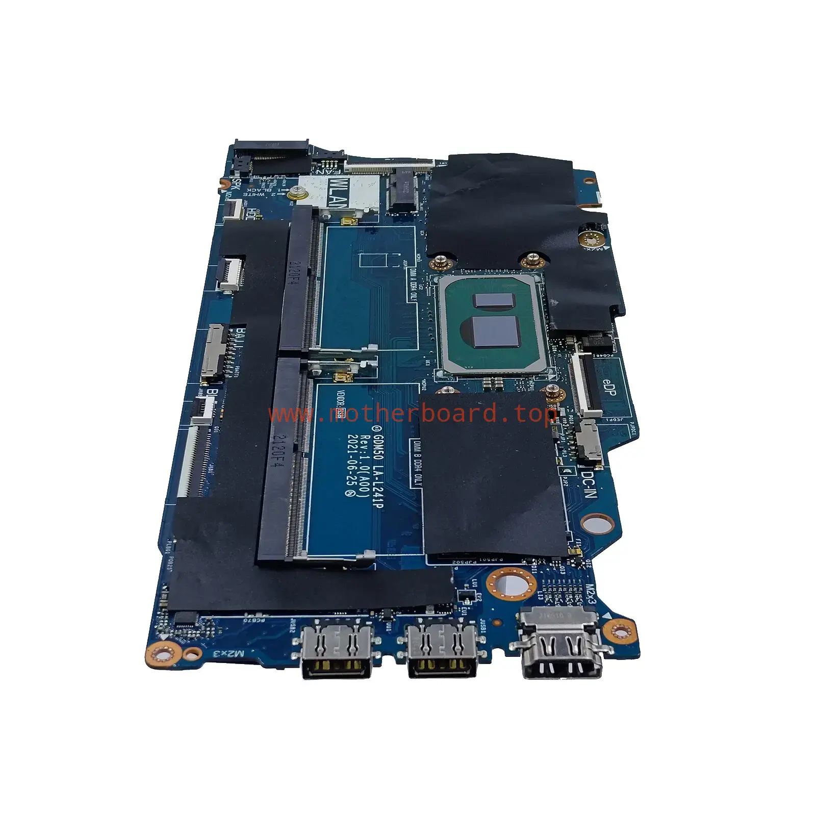 0818KM 818KM For Dell Vostro 15 3510 Motherboard GDM50 LA-L241P SRK05 i5-1135G7 4