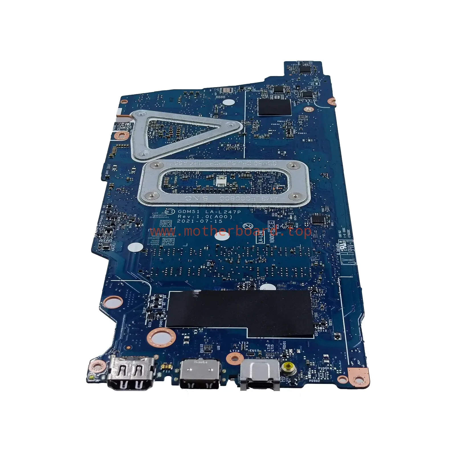 0C7FGH For Dell Vostro 15 3510 Motherboard GDM51 LA-L247P i5-1135G7 MX350 2GB 3