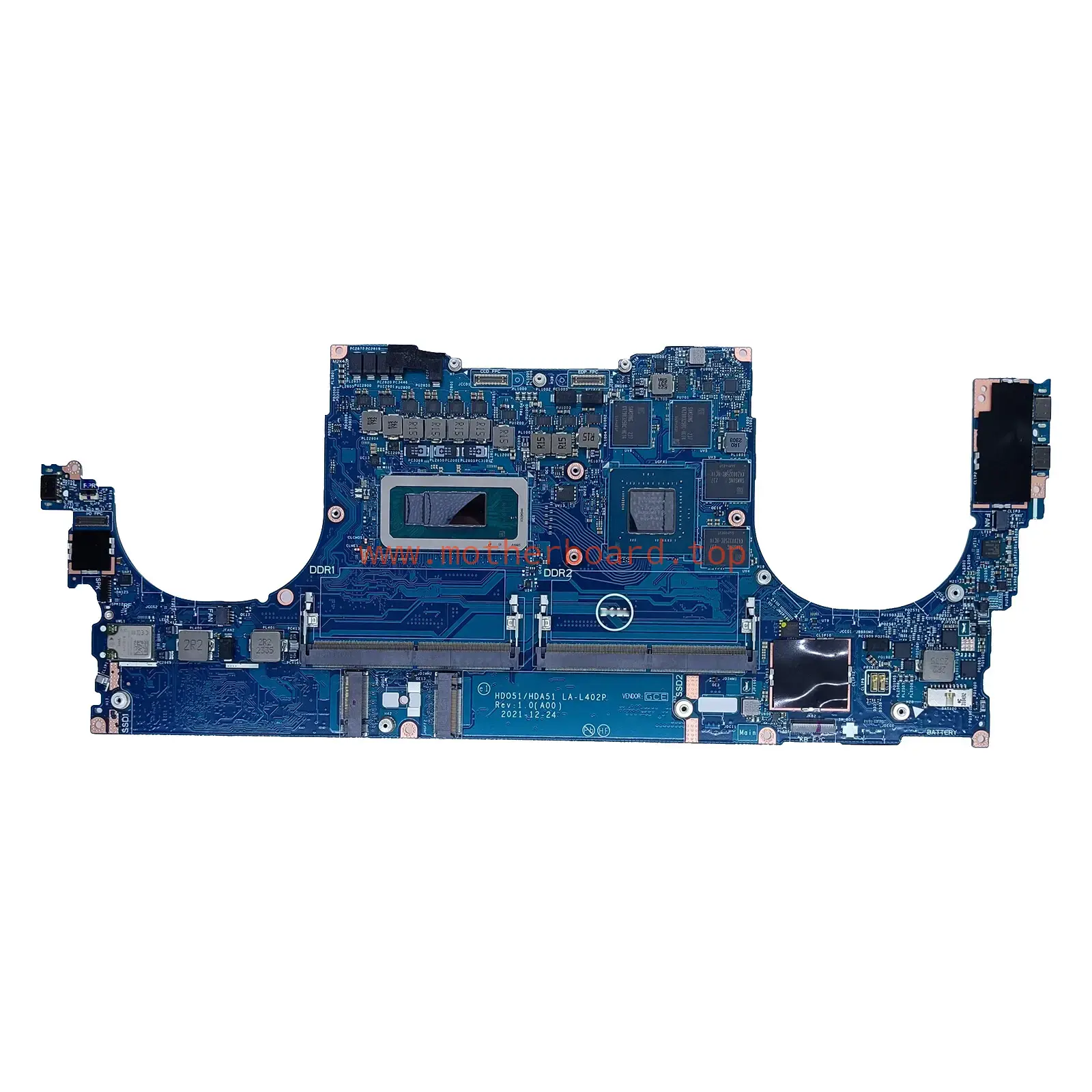 0TKYTT For Dell Precision 5570 Motherboard LA-L402P i9-12900H RTX 2000 8GB 2