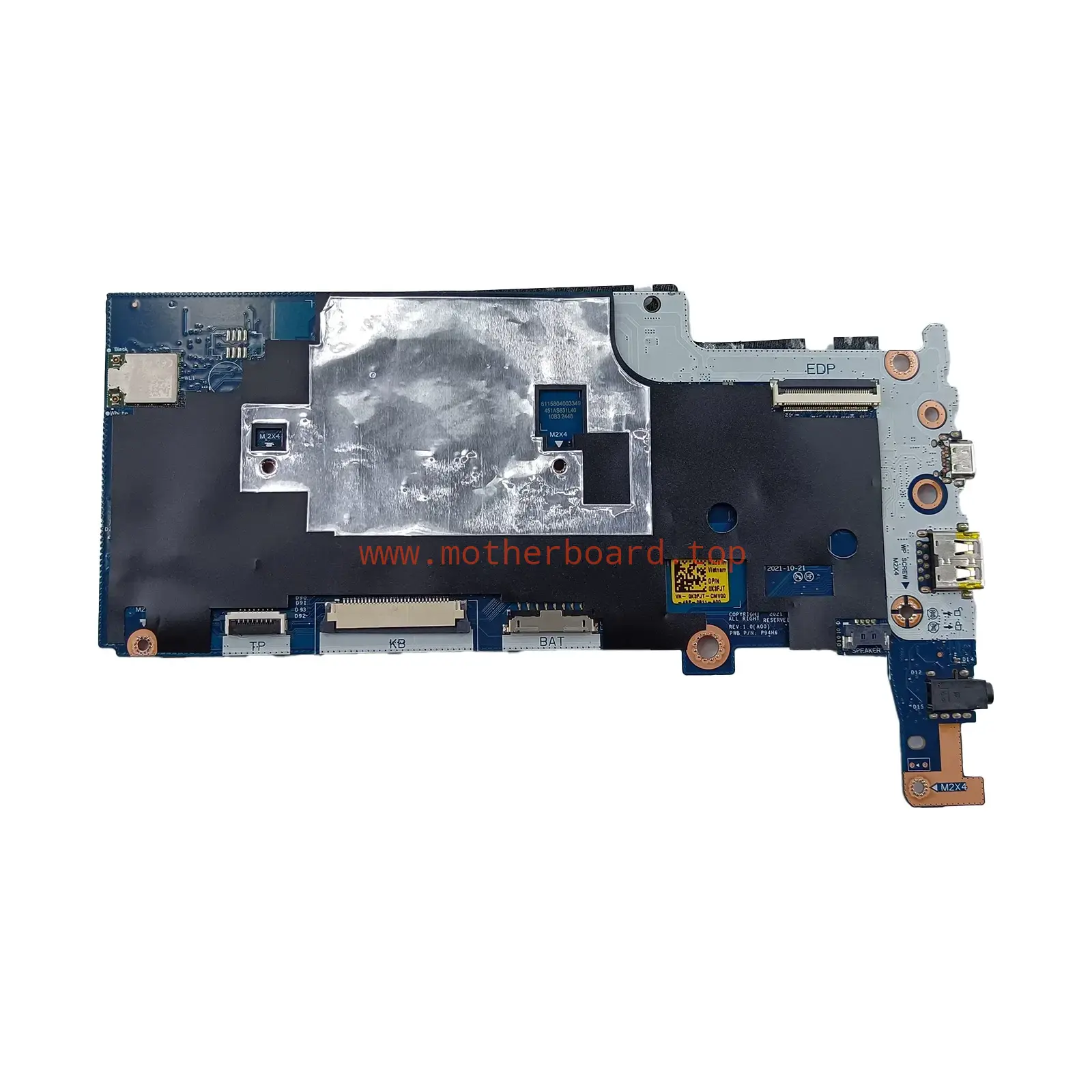 LA-L561P 0K3FJT K3FJT For Dell Chromebook 3110 Motherboard N4500 CPU 4G 32G/64G 2