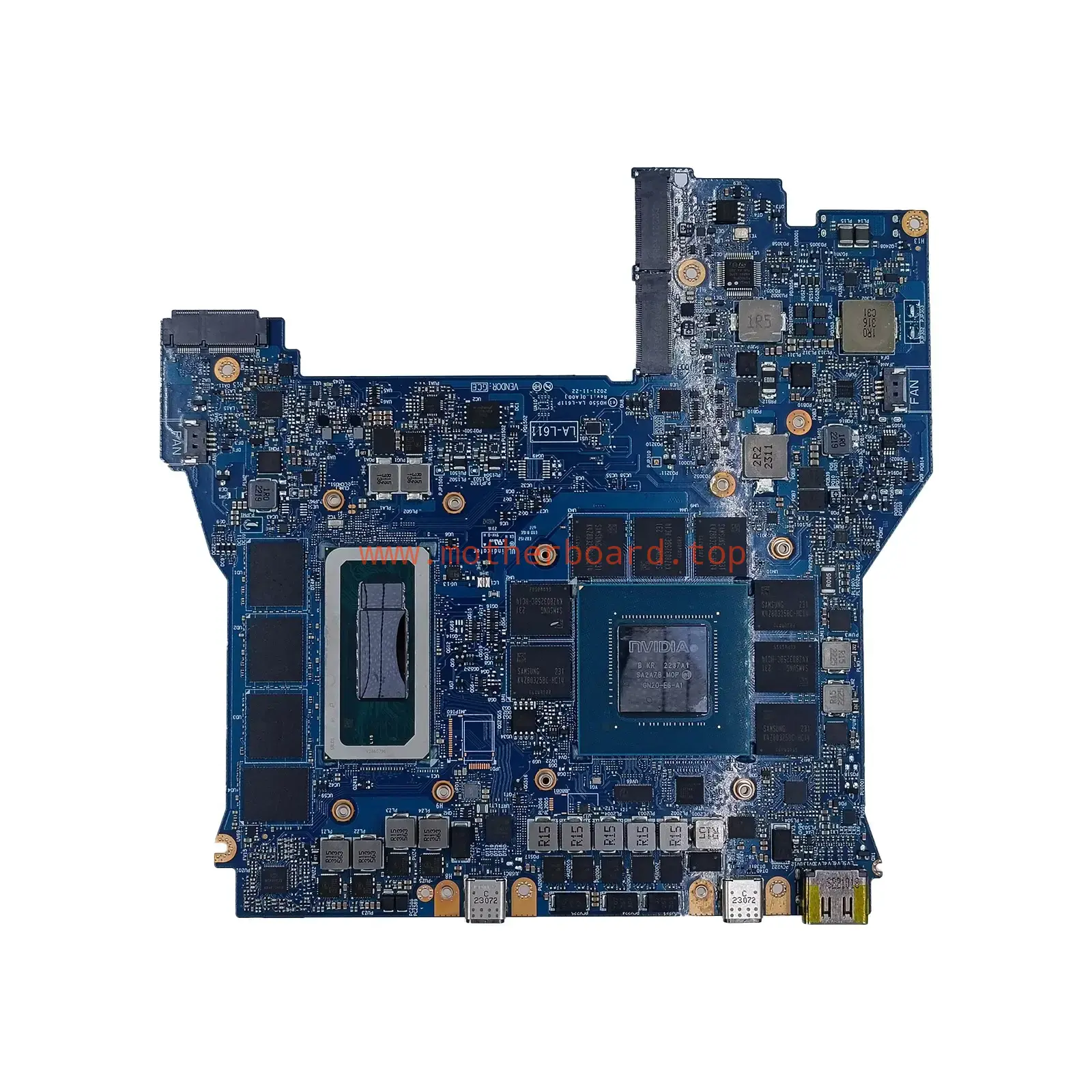 0KRG3W For Dell Alienware X15 R2 Motherboard LA-L611P i7-12700H 16GB RTX 3070 Ti 2