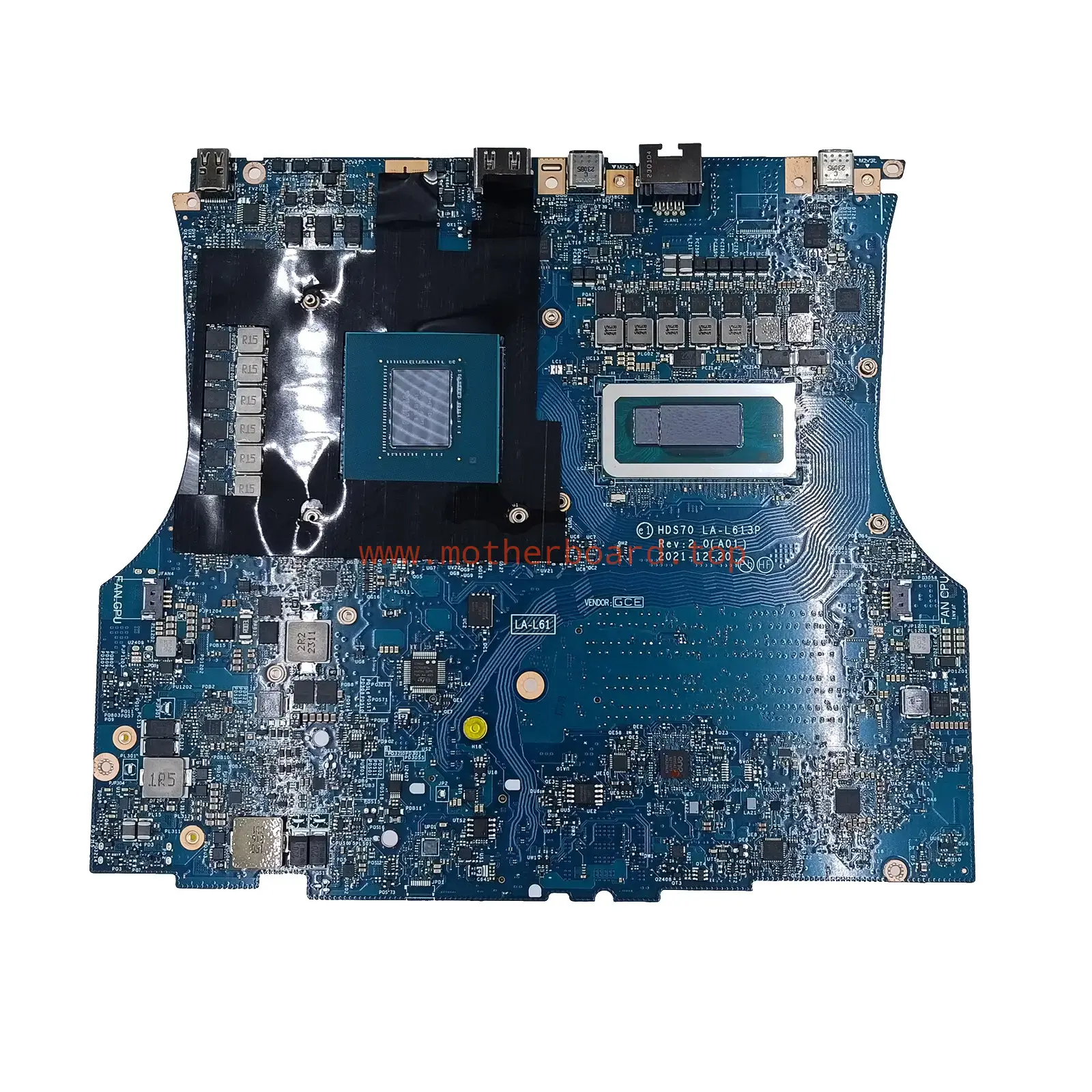 03RWD8 For Dell Alienware X17 R2 Motherboard LA-L613P CPU i7-12700H RTX3060 6GB