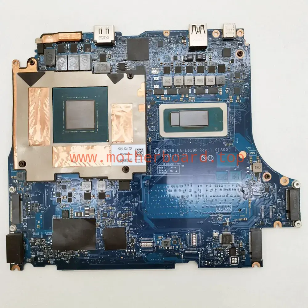 For Dell G16 7620 i9-12900H RTX3070Ti Motherboard LA-L659P 85T23 085T23