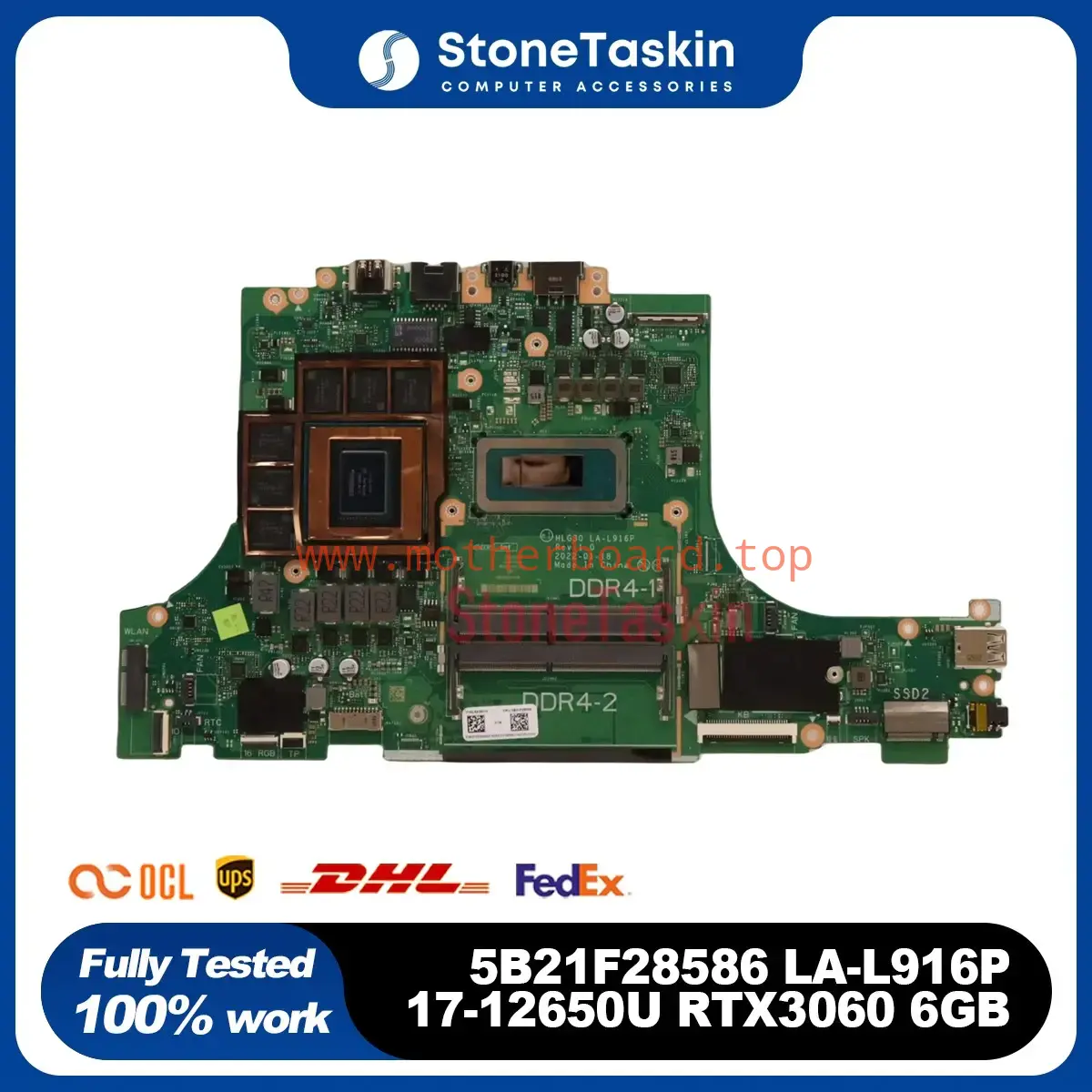 5B21F28586 HLG30 LA-L916P For Lenovo Ideapad Gaming 3 16IAH7 MB I7-12650U/12700U