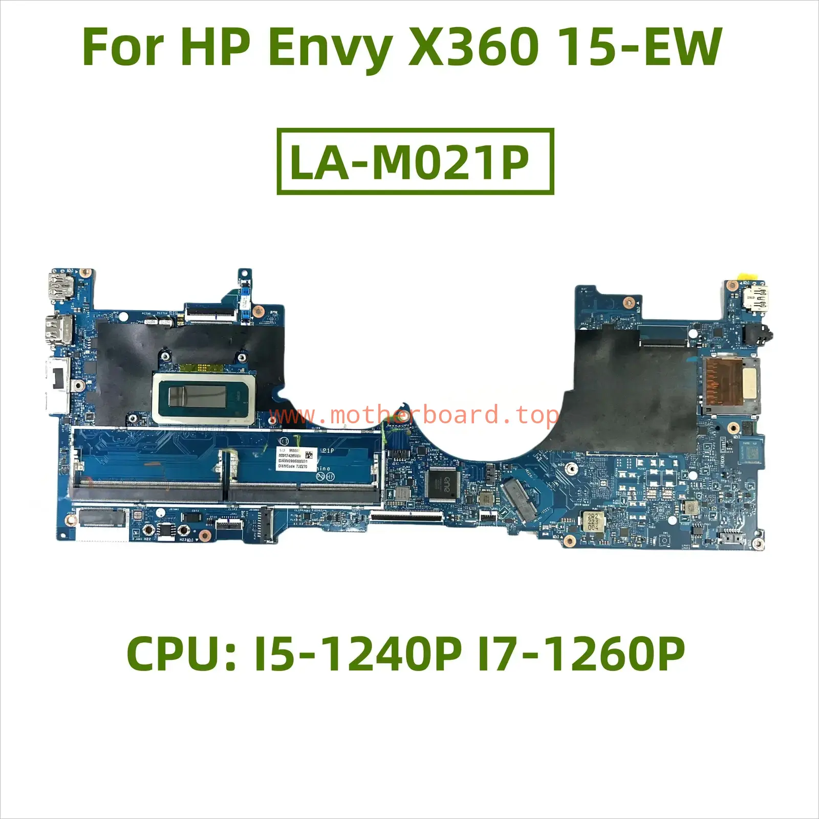 LA-M021P motherboard for HP Envy X360 15-EW 15T-EW I5-1240P I7-1260P 100% test