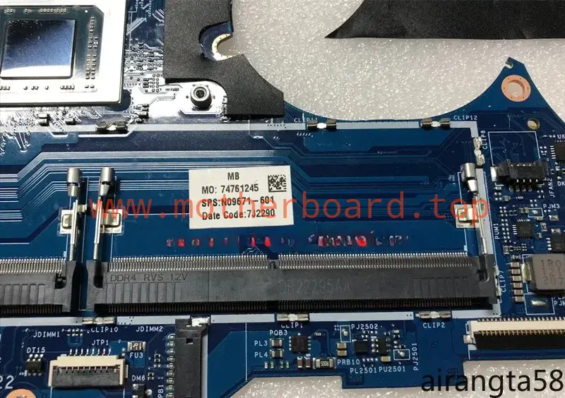 Motherboard for HP ENVY 15-ey LA-M023P N09670-601 Ryzen 5 5625U Ryzen 7 5825U 2