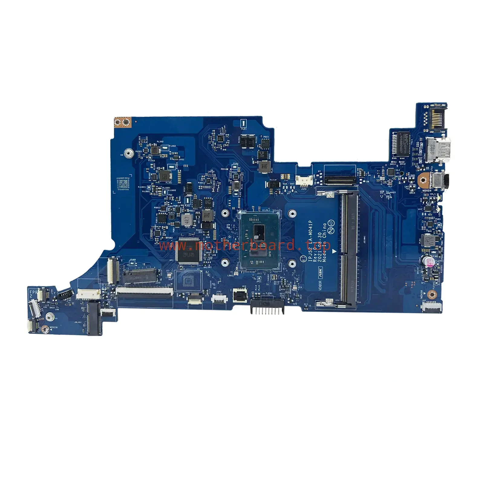 For HP 250 G9 Laptop MOTHERBOARD IPJ52 LA-M041P With N4300 N4500 N6000 CPU DDR4 3