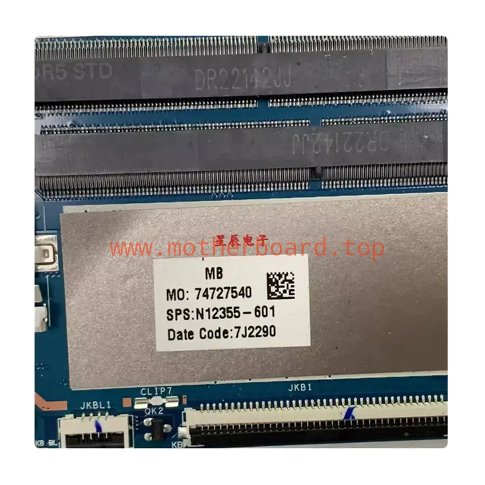 For HP Envy 16-H 16-H0055CL Motherboard IPA62 LA-M051P N12355-601 i7-12700H Test 4
