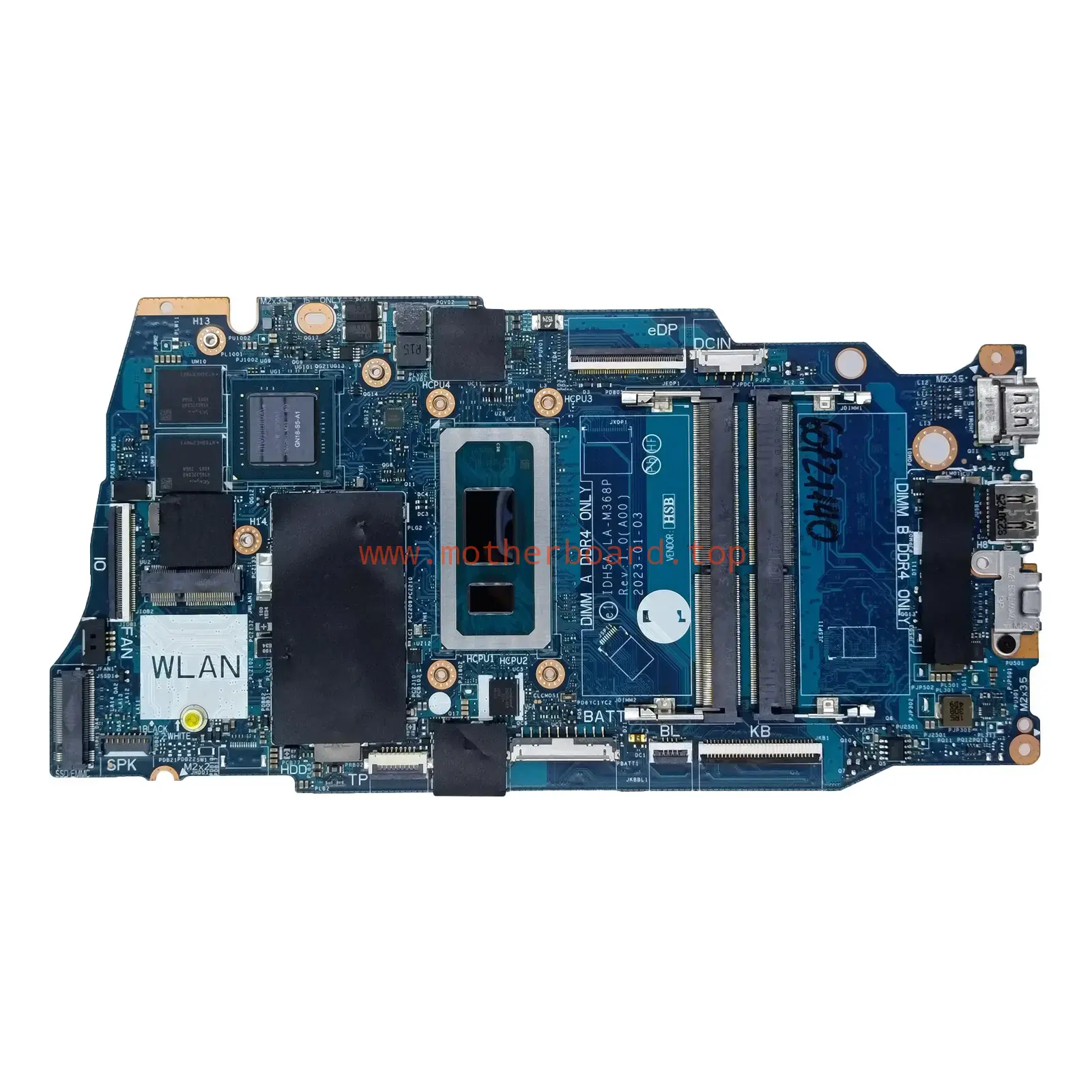 0TCNXX For Dell Vostro 15 3530 Motherboard IDH50 LA-M368P i5-1335U MX550 2GB 2