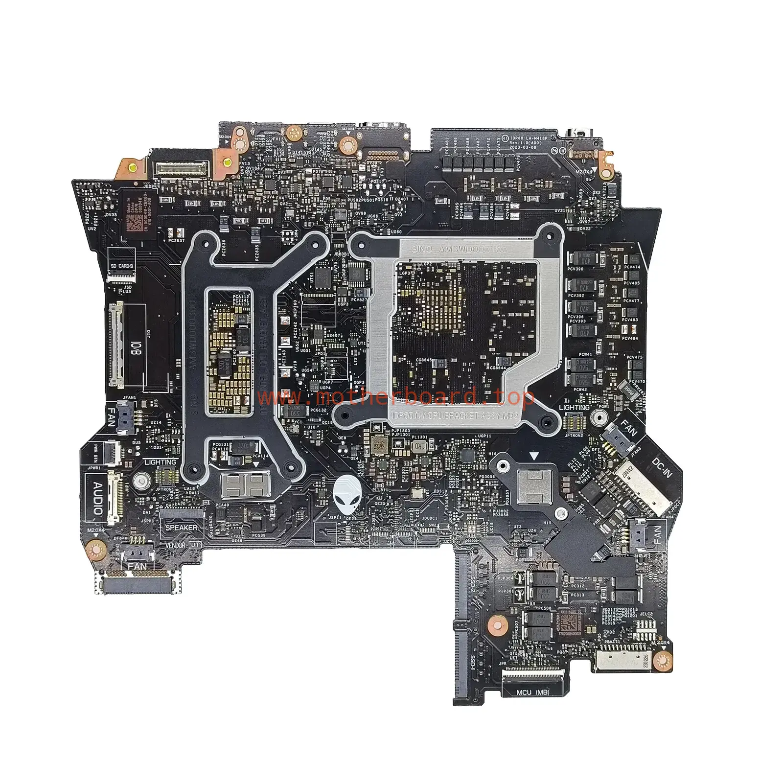 03FGMJ For Dell Alienware X16 R1 Motherboard LA-M414P i7-13700H 16GB RTX4080