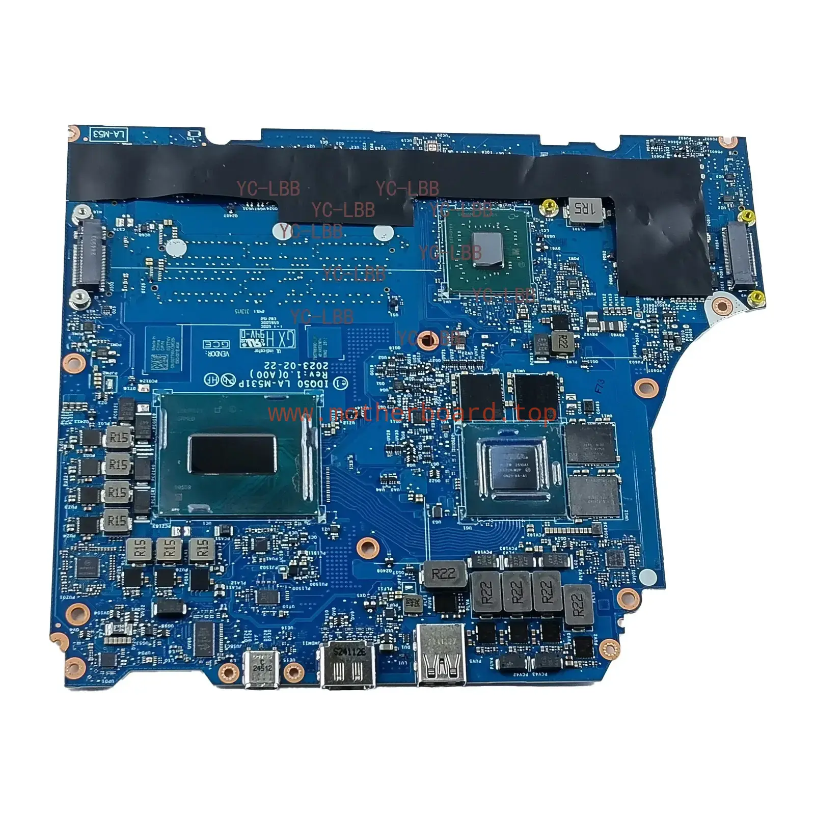 0GT7NV For Dell G15 5530 Motherboard IDQ50 LA-M531P i7-13650HX RTX 4060 8GB