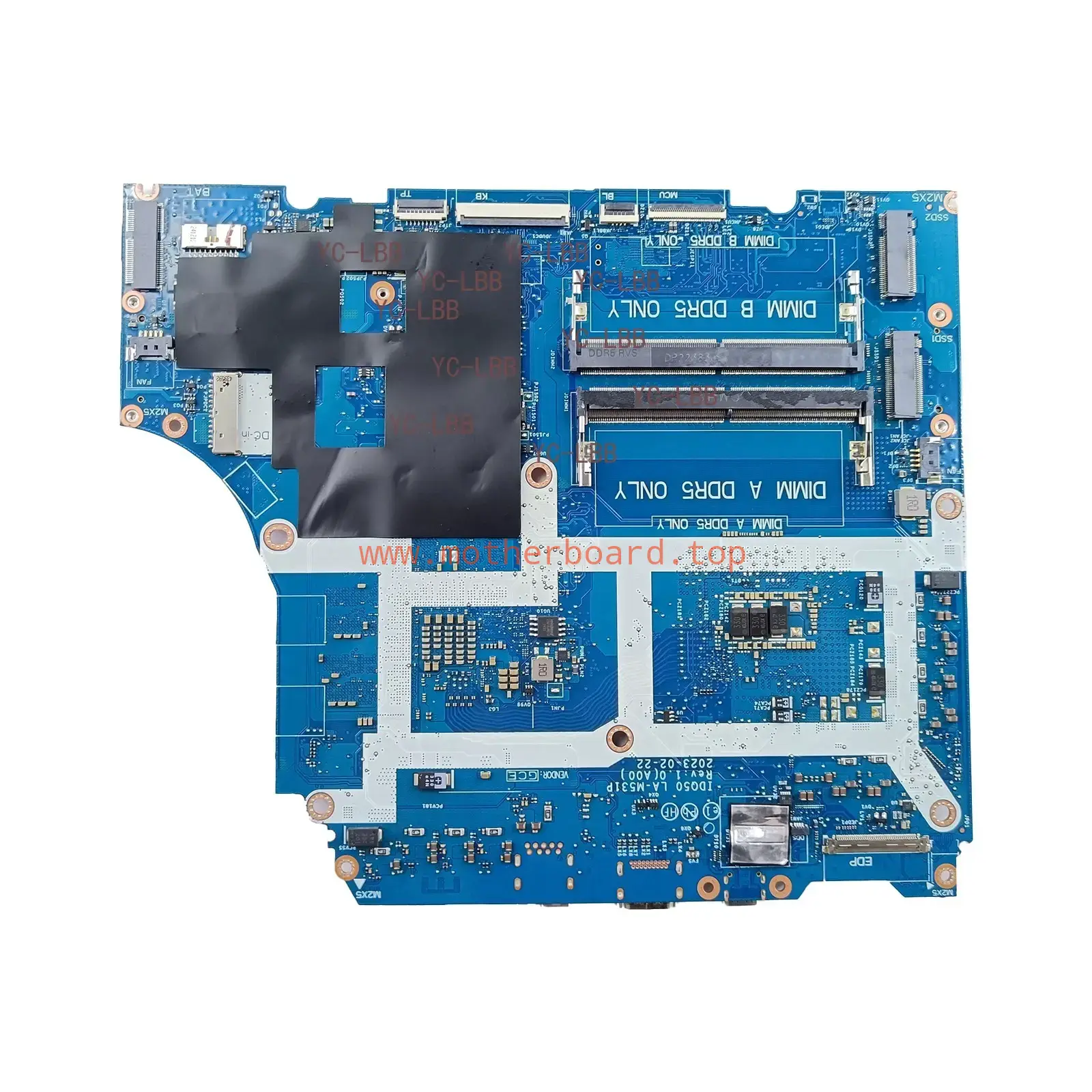 0GT7NV For Dell G15 5530 Motherboard IDQ50 LA-M531P i7-13650HX RTX 4060 8GB 2