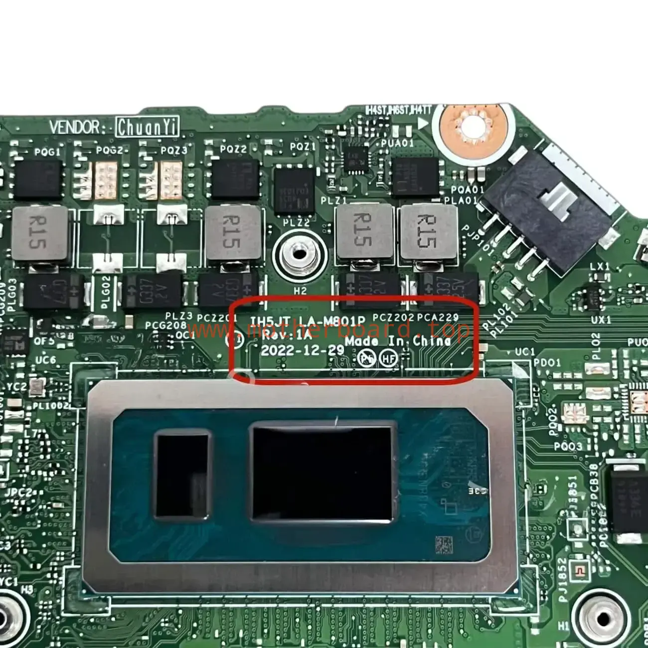 LA-M801P for ACER A515-58MT laptop motherboard equipped with I5 I7-13TH CPU 32GB 2