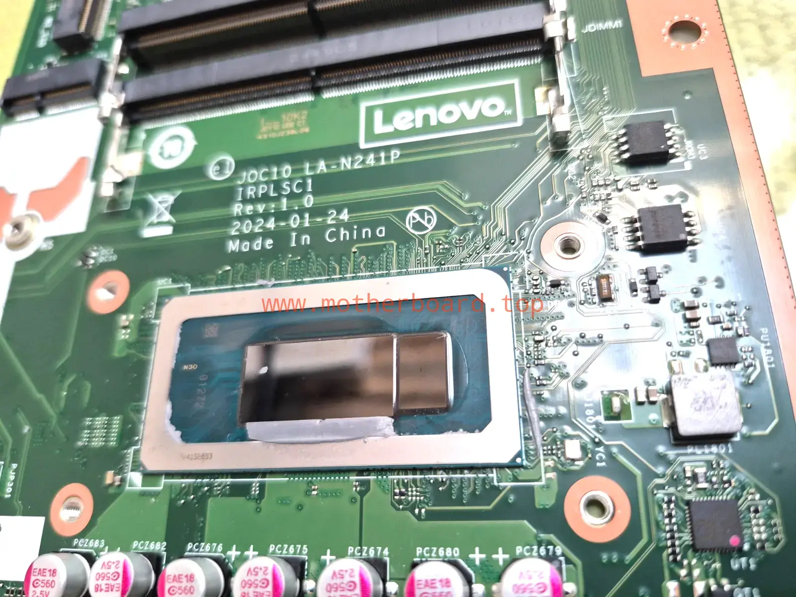 Lenovo IdeaCentre AIO 27IRH9 Motherboard Intel i7-13620H 5B21D17126 LA-N241P 2