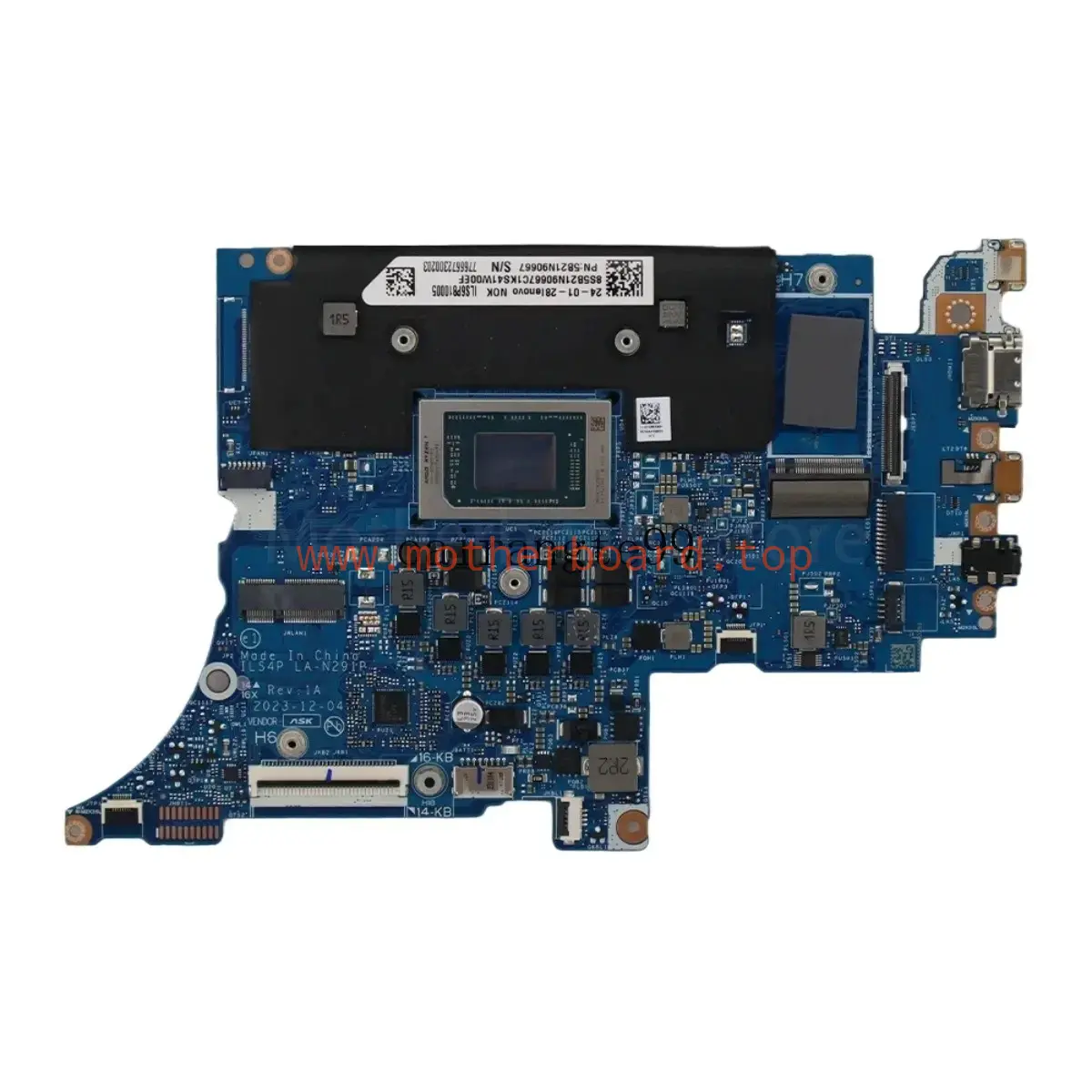 For Lenovo IdeaPad Slim 5 16AHP9 Motherboard R5 R7 CPU 8G/16G/32G-RAM LA-N291P