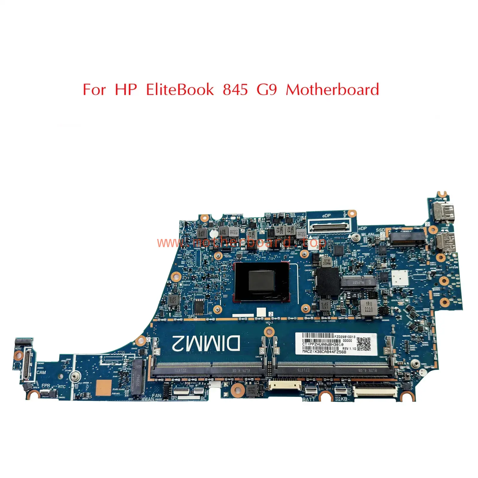 N13900-601 For HP EliteBook 845 G9 Motherboard 6050A3334301-MB-A01 DDR5