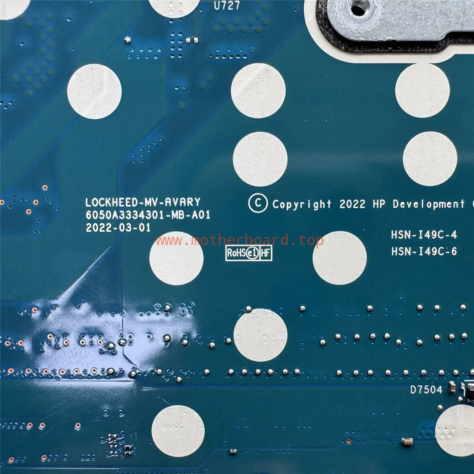 N13900-601 For HP EliteBook 845 G9 Motherboard 6050A3334301-MB-A01 DDR5 4