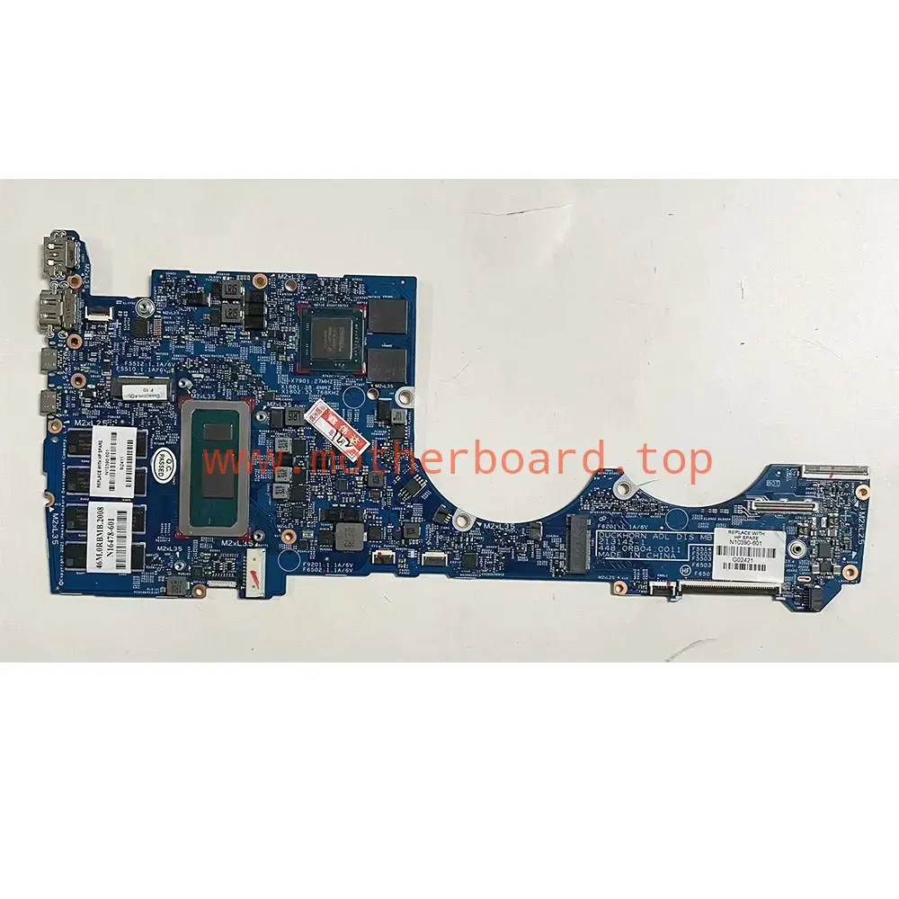 For HP TPN-W154 14-EH i7-1255U Laptop Motherboard 213145-1 N10390-601 N16478-601