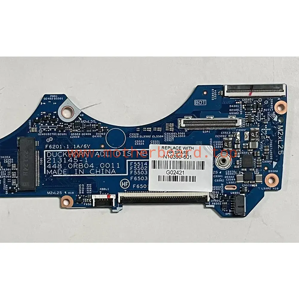 For HP TPN-W154 14-EH i7-1255U Laptop Motherboard 213145-1 N10390-601 N16478-601 4