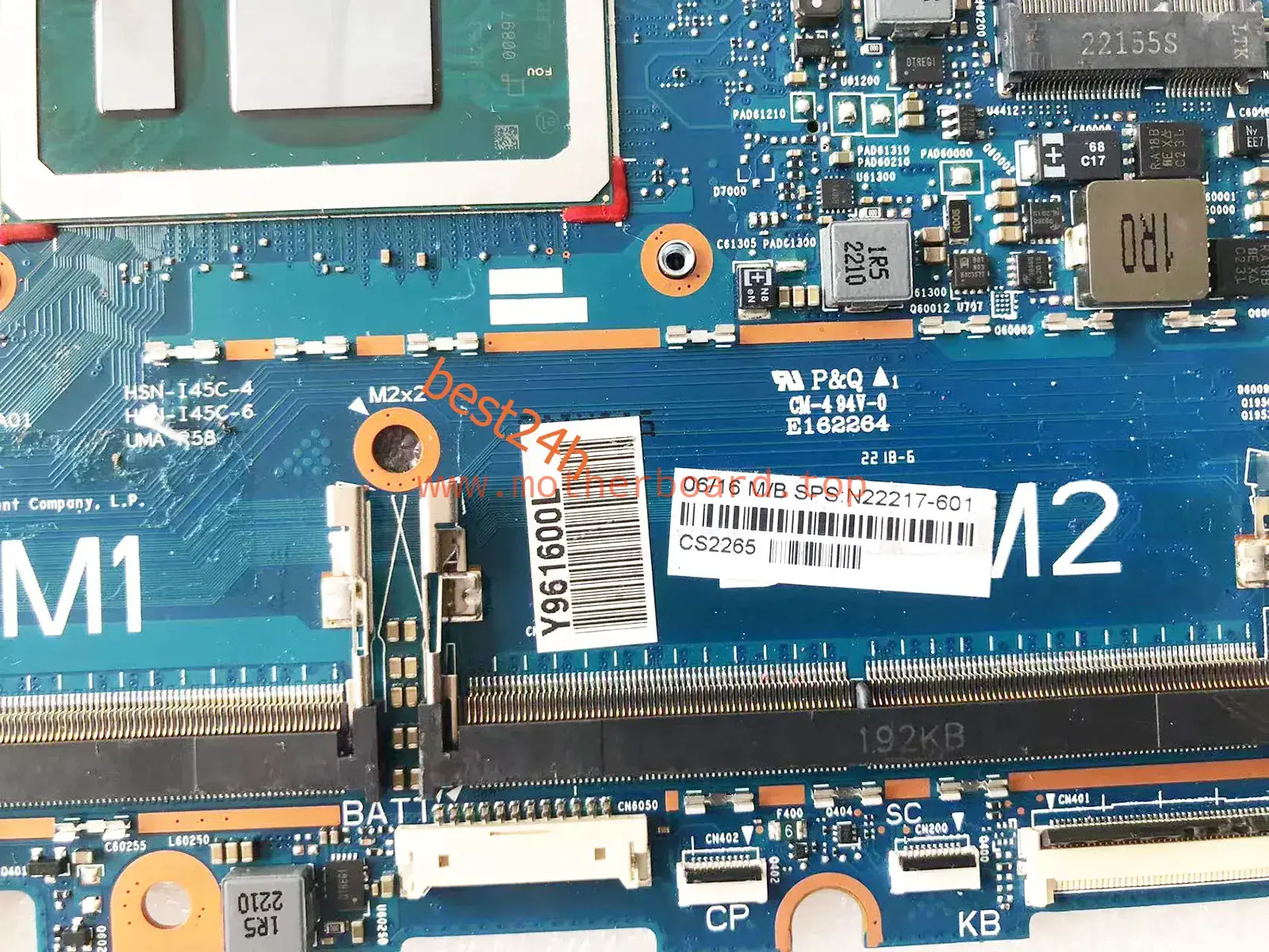 6050A3417601-MB-A01 N22217-601 N22217-001 For HP 840 G9 Motherboard I7-1255U CPU 3
