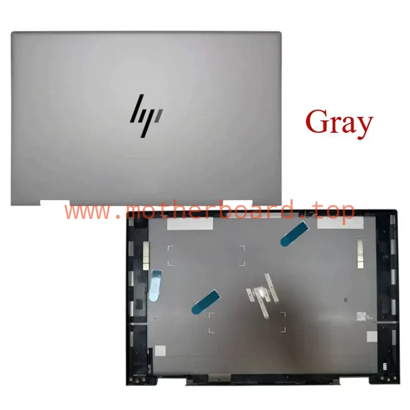 LCD Back Cover case For HP ENVY X360 15-EW 15-EY TPN-C157 C158 N40694-001 Gray