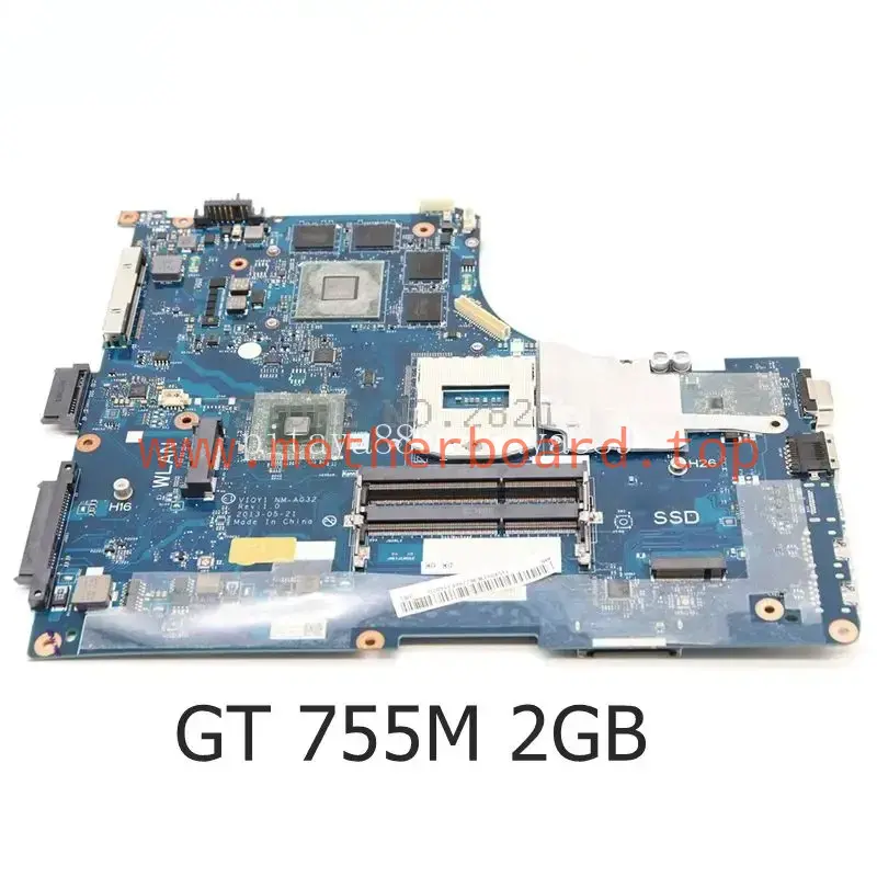 NM-A032 For Lenovo IdeaPad Y510P 15.6'' Motherboard GT755M/GT750M 2G Celeron CPU