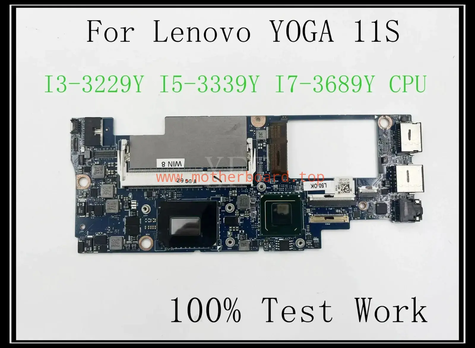 NM-A121 For Lenovo YOGA 11S motherboard I3-3229Y I5-3339Y I7-3689Y CPU Test OK