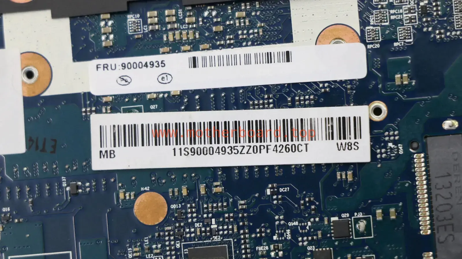 FRU:90004935 For Lenovo Yoga 11S NM-A191 motherboard With i5-4210Y CPU 4