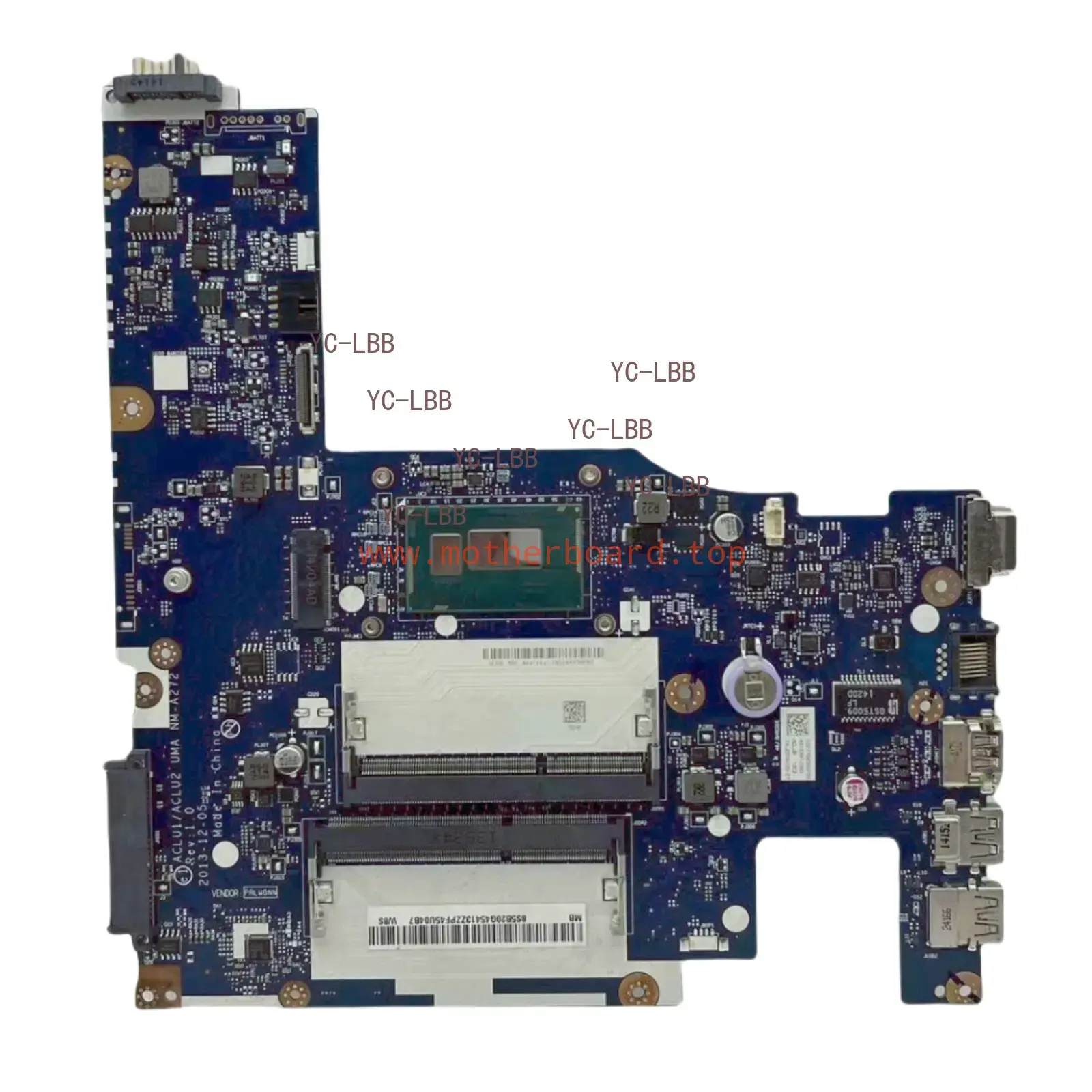 For Lenovo G50-70 Z50-70 Motherboard NM-A272 i5 i7 4th CPU 5B20G45413 5B20G45481