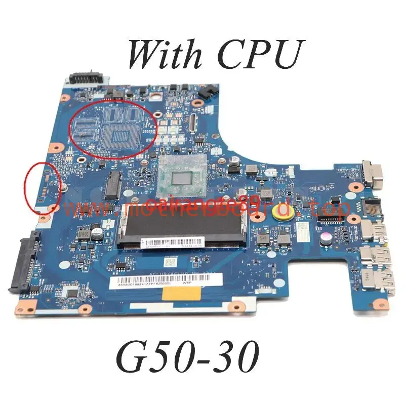 NM-A311 ACLU0 For Lenovo IdeaPad G50 G50-30 Motherboard N2830 N2840 CPU DDR3