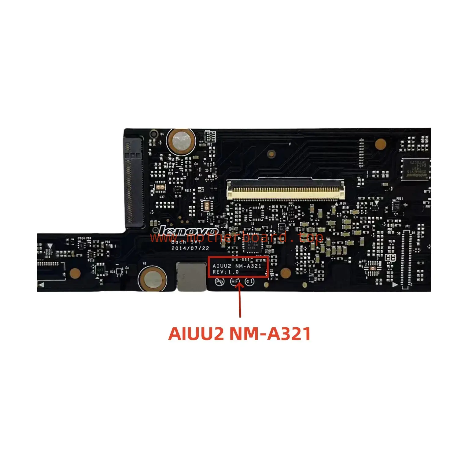 AIUU2 NM-A321 For Lenovo Yoga 3 Pro 1370 Motherboard 5B20G97341 M-5Y70 CPU 8GB 3