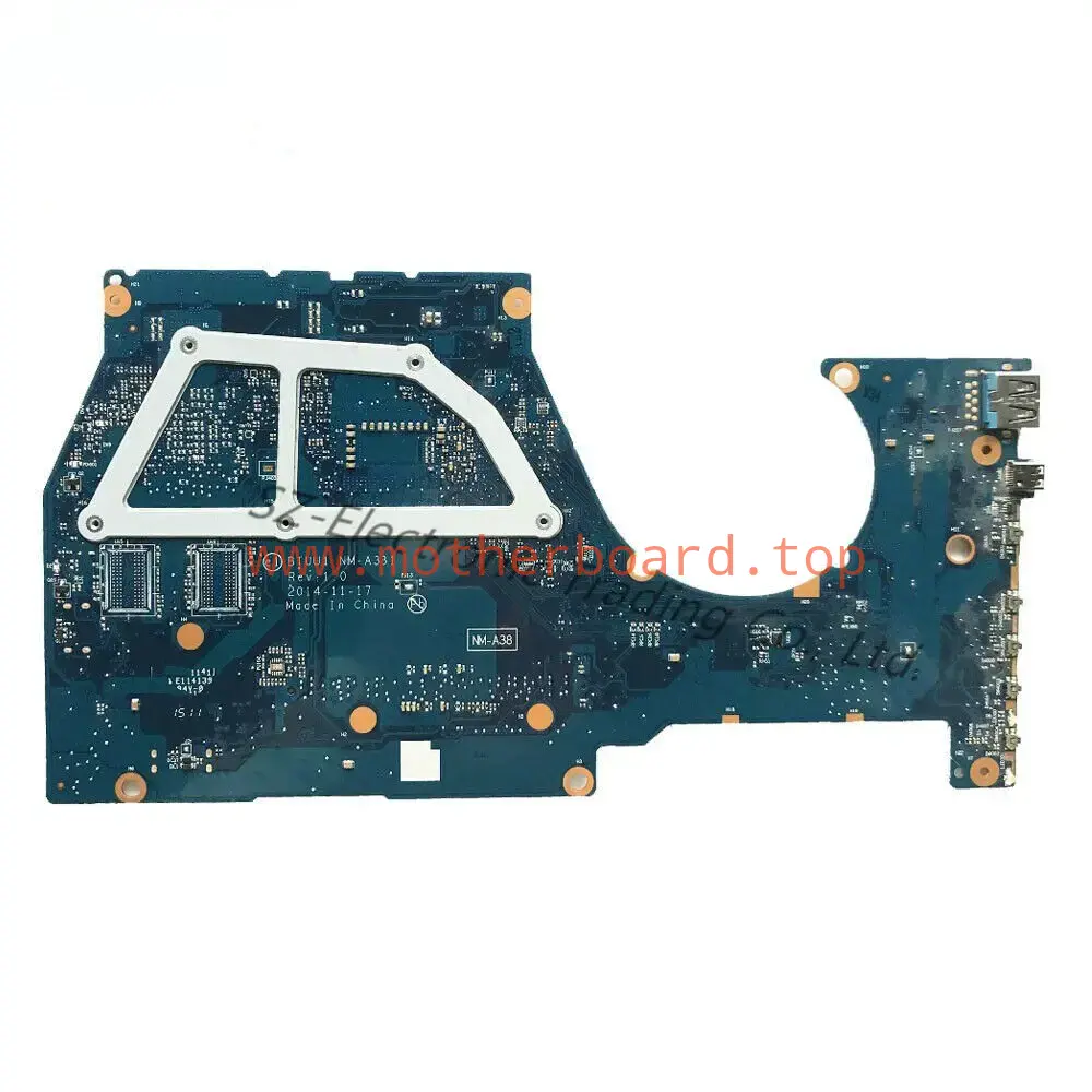 For Lenovo YOGA 3 14 Laptop Motherboard W8P I5-5200 UMA 5B20H35640 NM-A381 DDR3 2