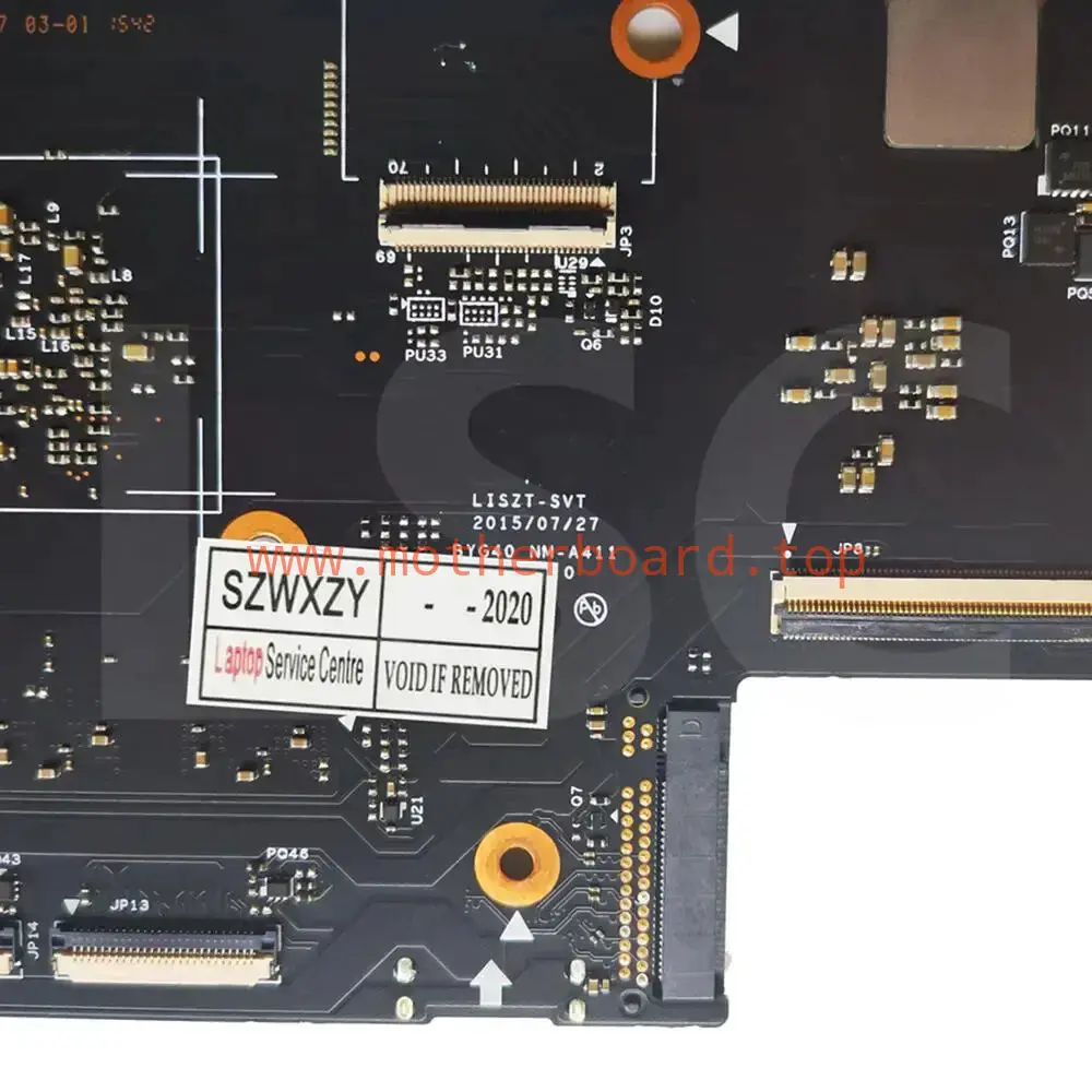 For Lenovo YOGA 900-13ISK Motherboard 5B20K48454 BYG40 NM-A411 I7-6500U CPU 16GB 4