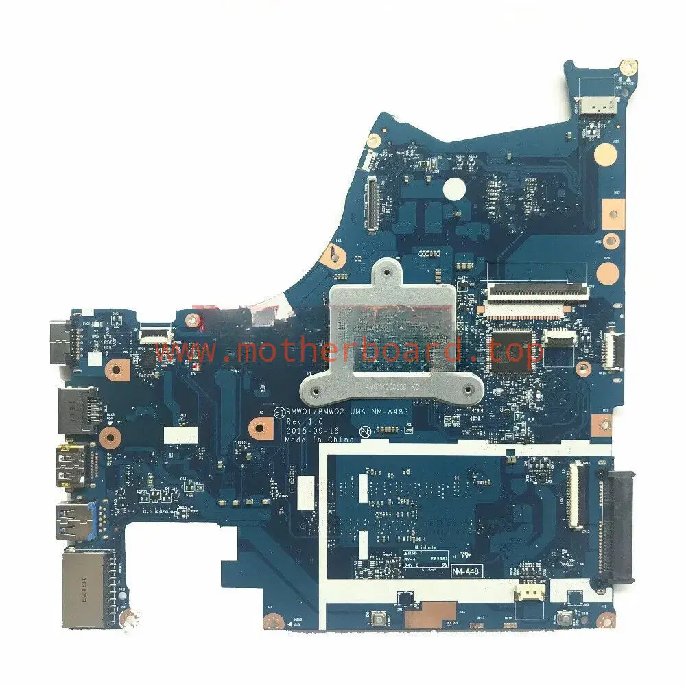NM-A482 For Lenovo IdeaPad 300-15ISK 15.6 inch Motherboard W/ i7-6500U CPU DDR3L 2