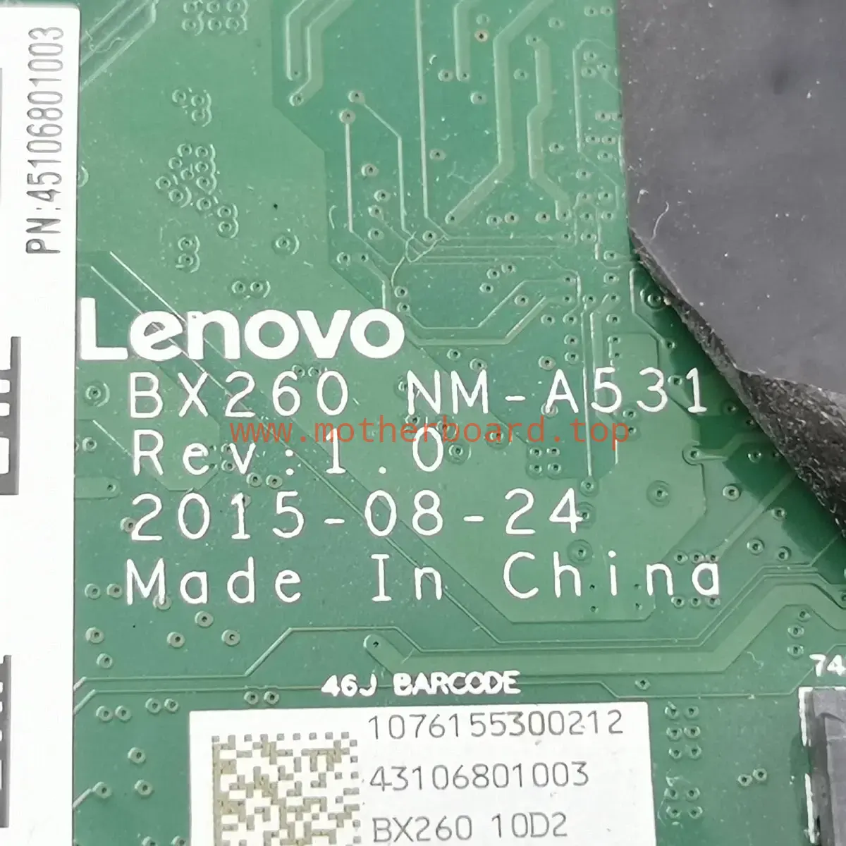 Motherboard For Lenovo ThinkPad X260 BX260 NM-A531 i3 I5 I7 6th Gen CPU DDR4 4