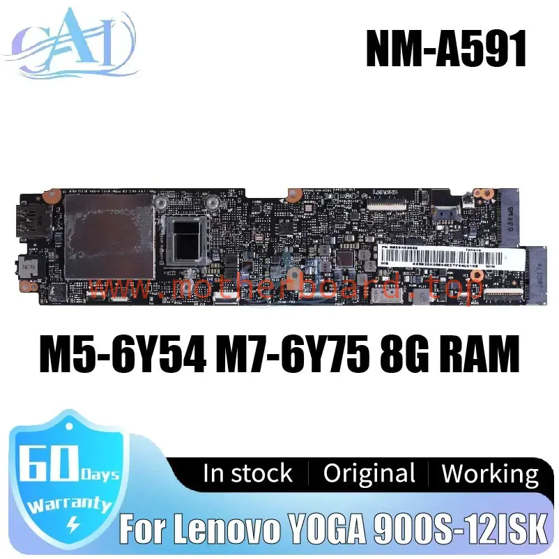 NM-A591 For Lenovo YOGA 900S-12ISK Laptop Motherboard 5B20K93803 5B20K93811