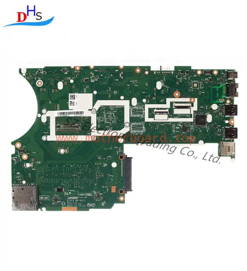 01AV992 For Lenovo Thinkpad T460P Motherboard BT463 NM-A611 i5-6300HQ UMA 3
