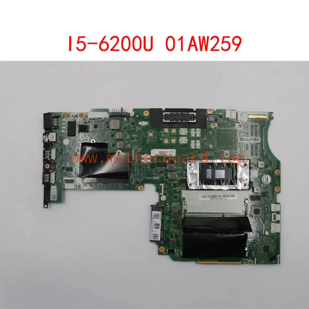 For Lenovo ThinkPad L460 Motherboard I5-6200U NM-A651 01AW259 Tested OK