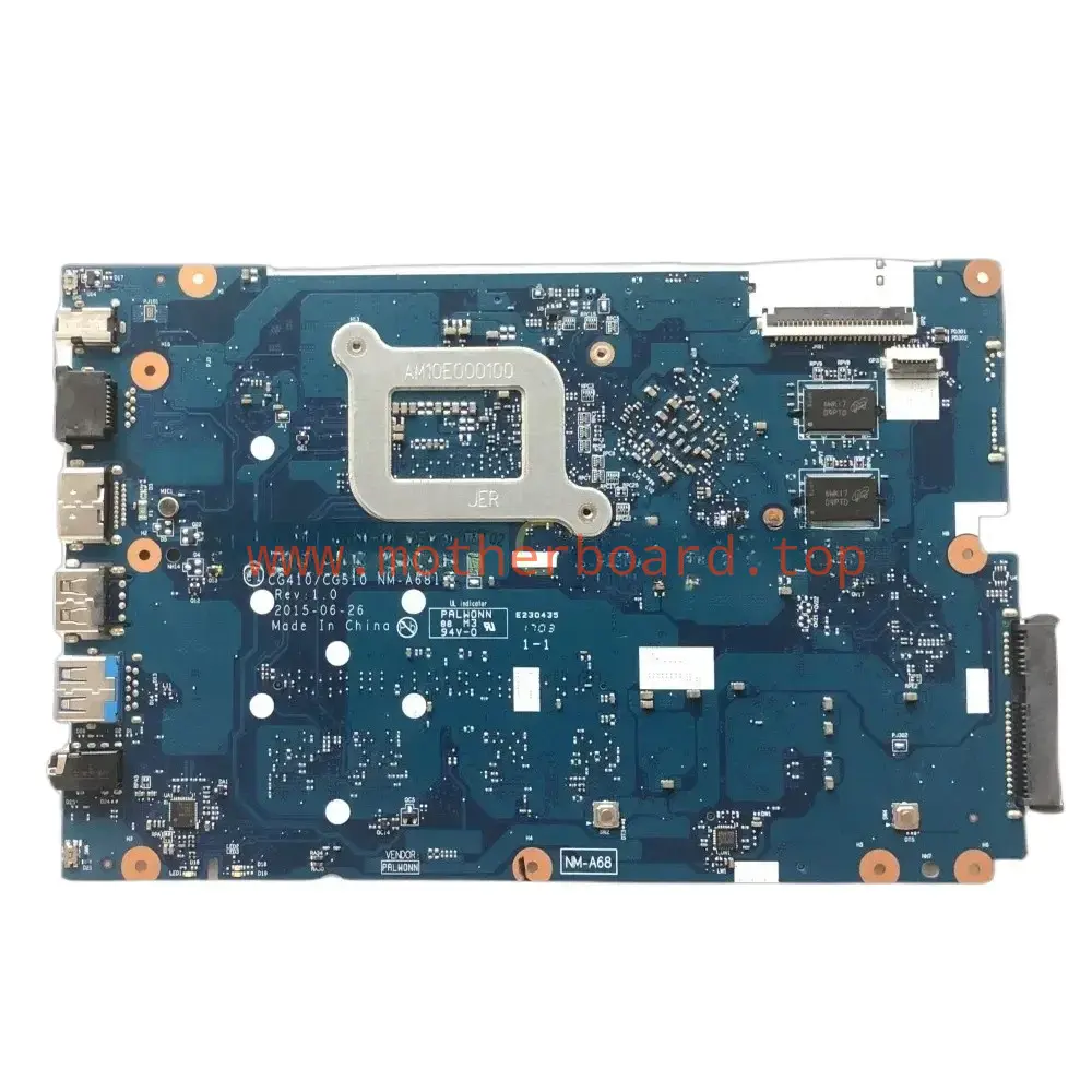 NM-A681 For Lenovo Ideapad 100-15IBD Laptop motherboard I3-5005U I5-5200U