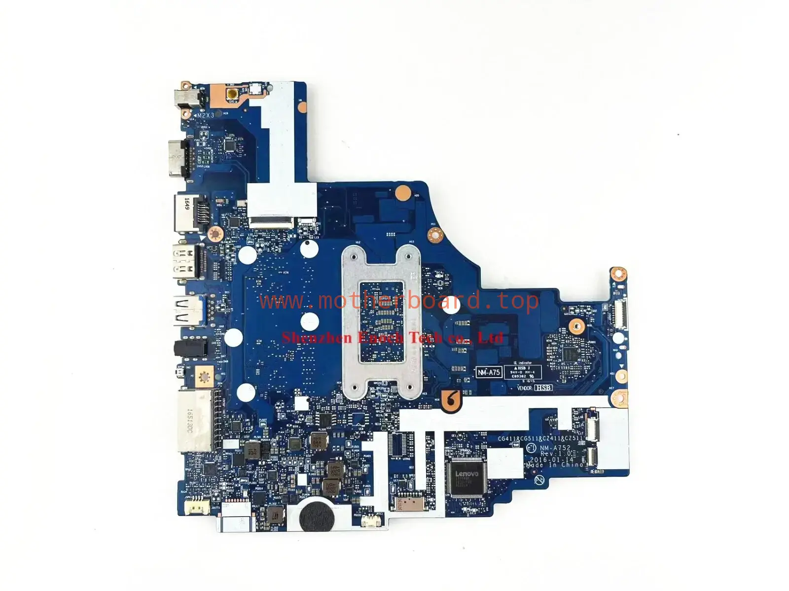 I3-6006 NM-A752 4GB Mainboard for Ideapad 310-15ISK MOTHERBOARD PN:5B20N06906 2