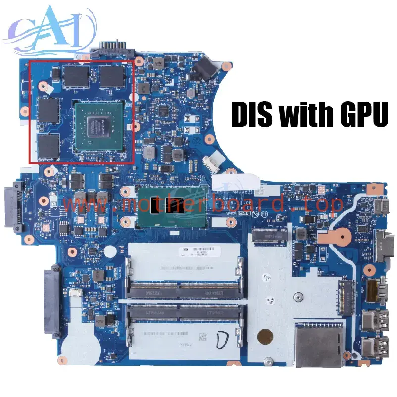 NM-A831 For LENOVO Thinkpad E570 Laptop Motherboard 01HW728 01HW725 i5i7 UMA/DIS 3