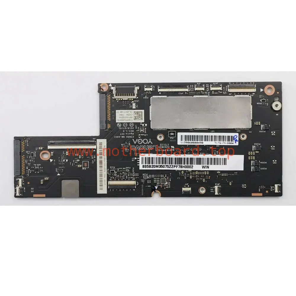 5B20M35075 For Lenovo Yoga 910-13IKB i7-7500U 8GB NM-A901 Motherboard Test 2