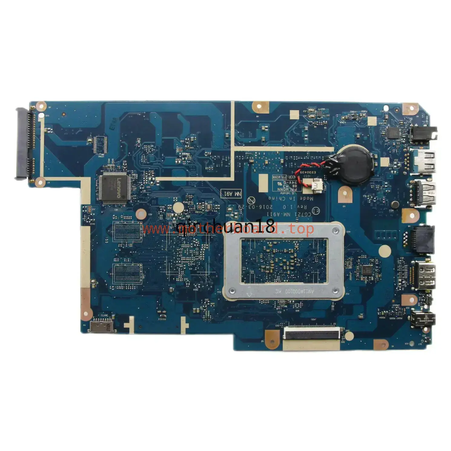 NM-A911 for Lenovo Ideapad 110-17ACL Motherboard CPU E2-7010 A6-7310U UMA CG721 2
