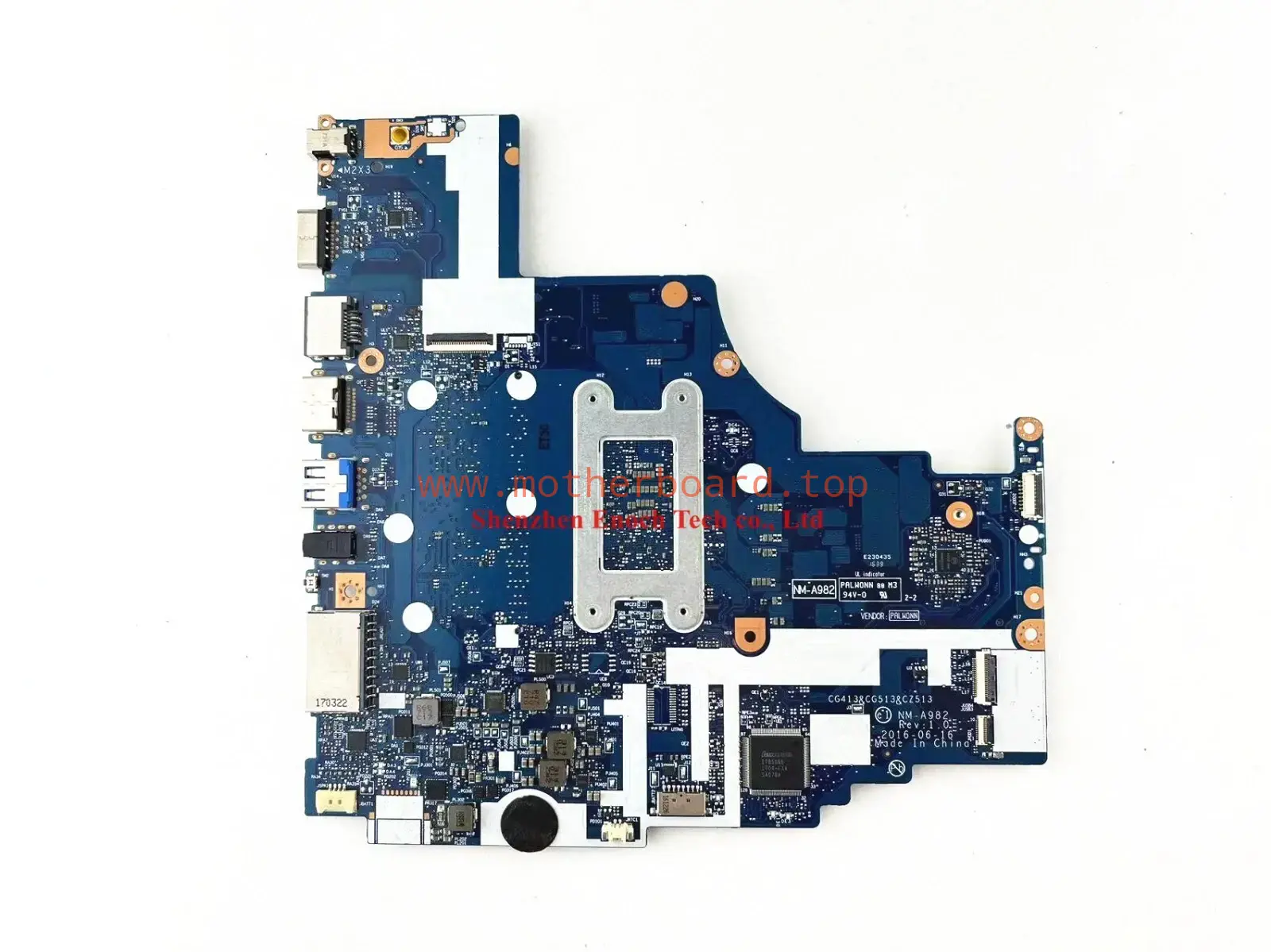 for LENOVO Ideapad 510-15IKB NM-A982 Motherboard 5B20M31138 4GB RAM I7-7500U CPU 2