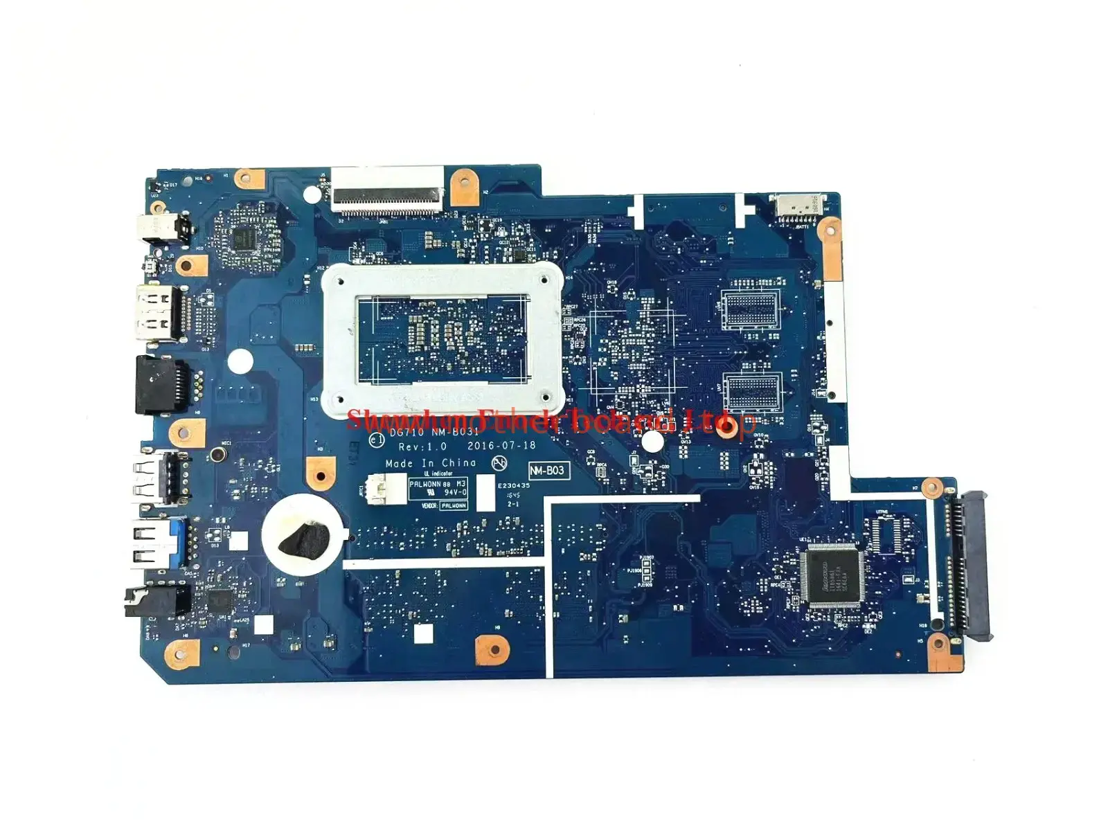 NM-B031 For Lenovo IDEAPAD 110-17IKB Laptop Motherboard 5B20M40825 I5-7200U 4GB 2