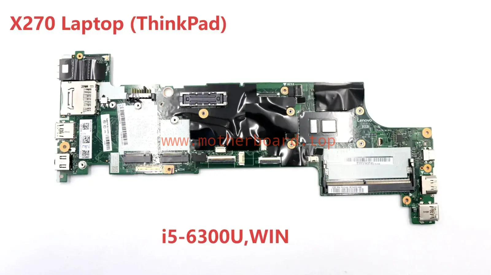 For Lenovo ThinkPad X270 NM-B061 I5-6300U 2.4Ghz motherboard 01HY521