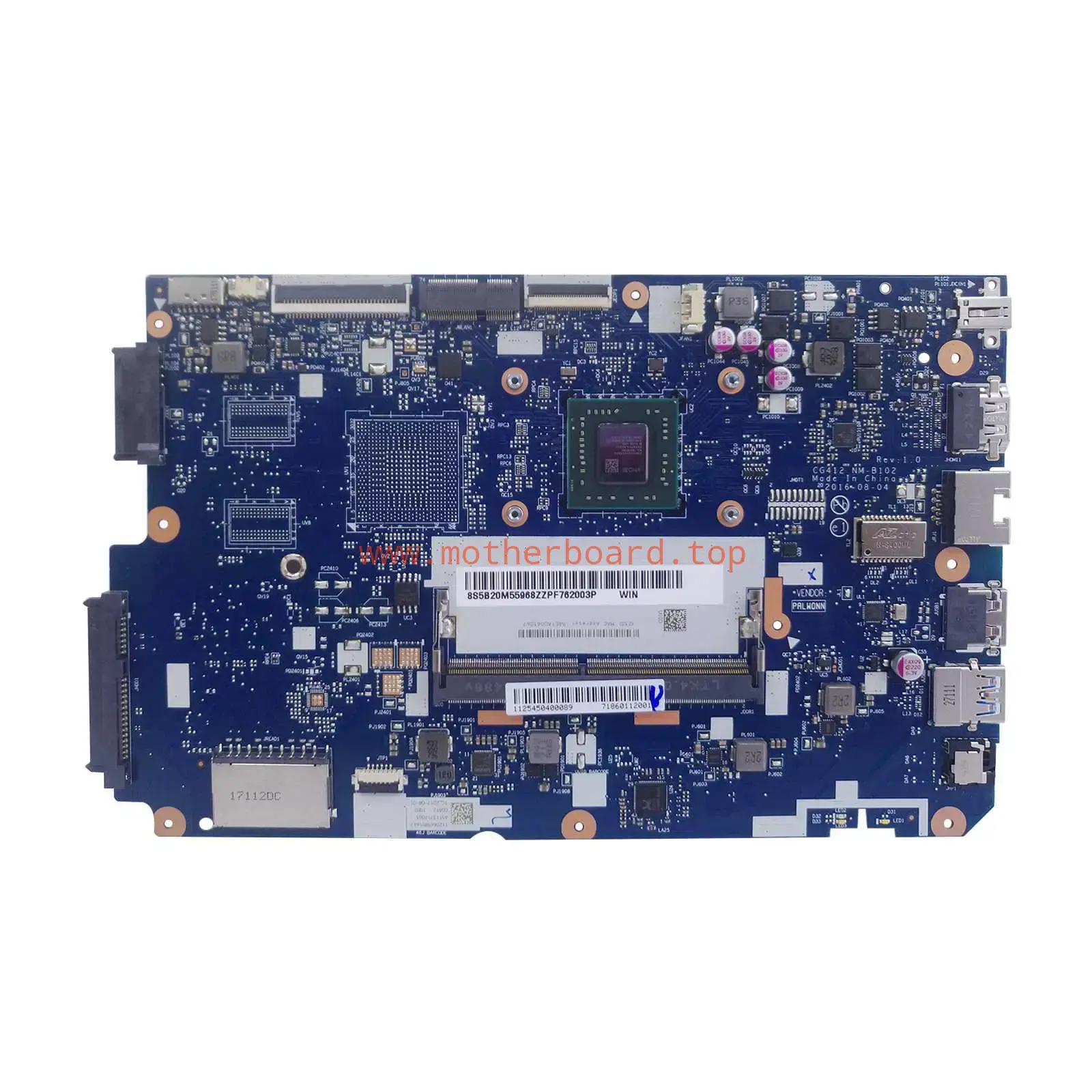 For Lenovo ThinkPad 110-14AST A9-9400 Laptop Motherboard NM-B102 5B20M55968