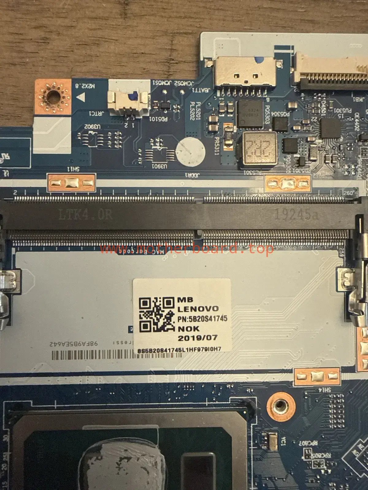Lenovo IdeaPad 720S-13IKB NM-B311 i5-8250U Motherboard 5B20S41745 Tested Working 2